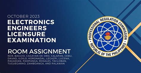 October 2023 Electronics Engineers Licensure Examination .